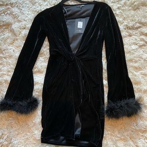 Tainted Love Velvet Mini Dress